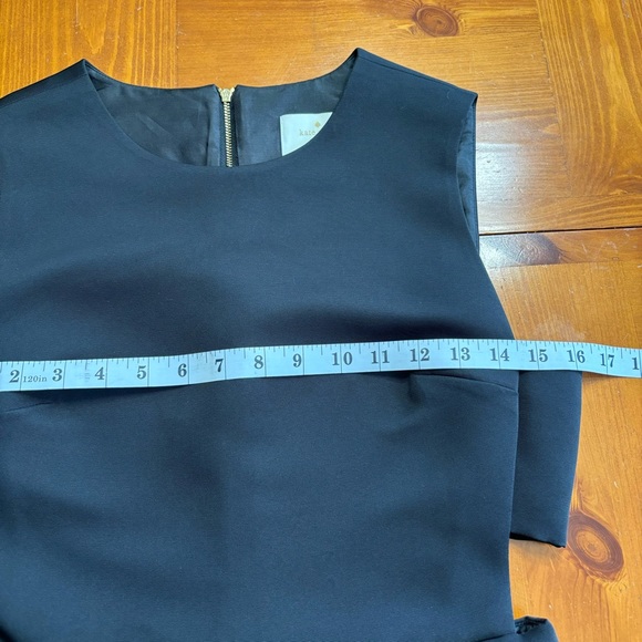 Kate Spade Cutout A-Line Dress Breath of Fresh Air Size 6 Black - Picture 12 of 13